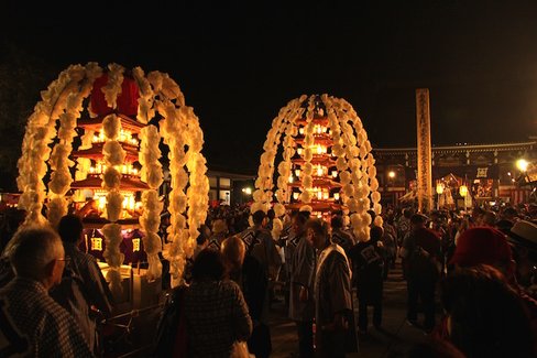 池上本門寺 お会式 御会式 万灯行列 時間 コツ 祭り