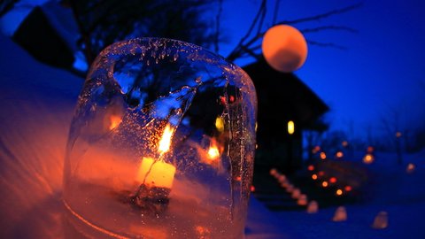 ロウソクの灯火が小樽を幻想的に。「小樽雪あかりの路」2月9日から