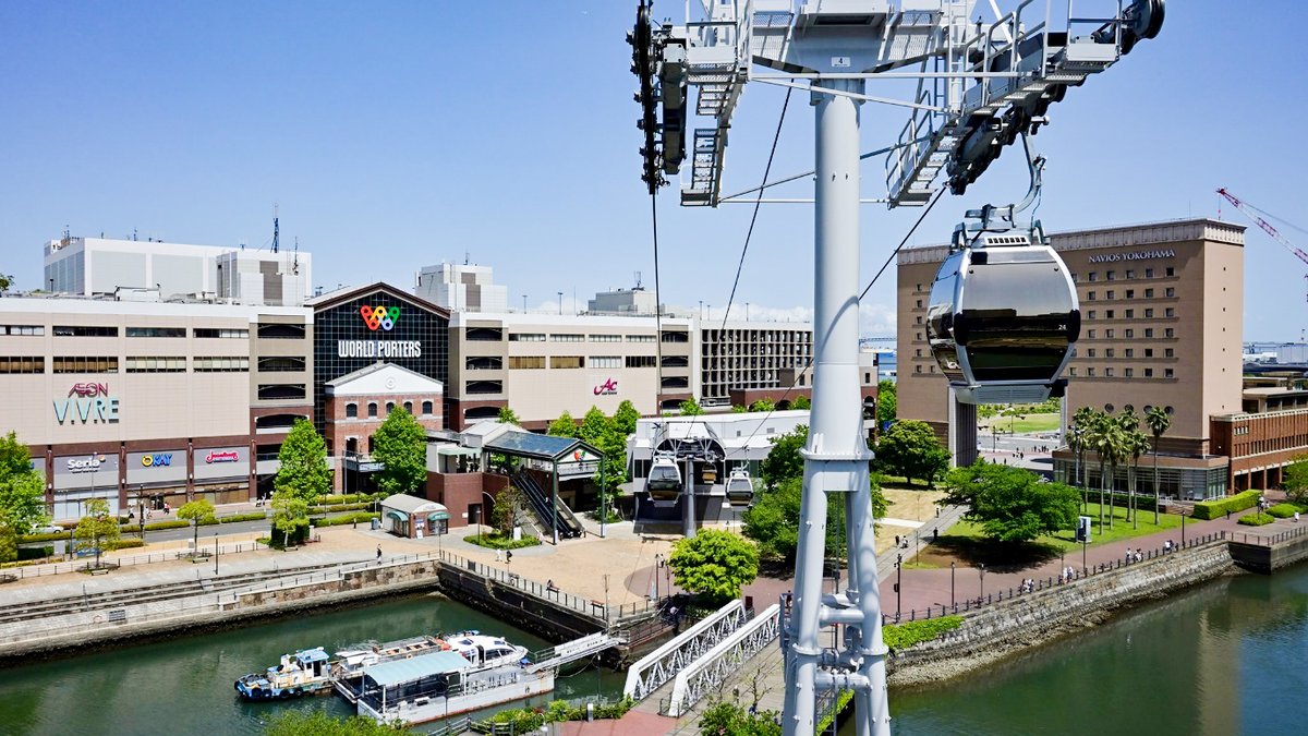 横浜で絶景の空中散歩。日本初の最新ロープウェイ「YOKOHAMA AIR CABIN 
