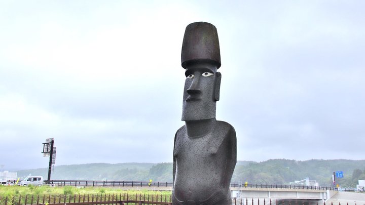 イースター島の本物まで！？日本各地にある個性豊かな「モアイ像」たち