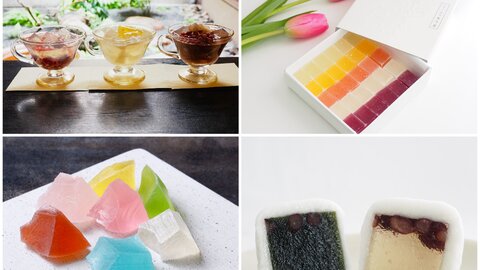 京都・寒天を使った宝石のような新世代和菓子！