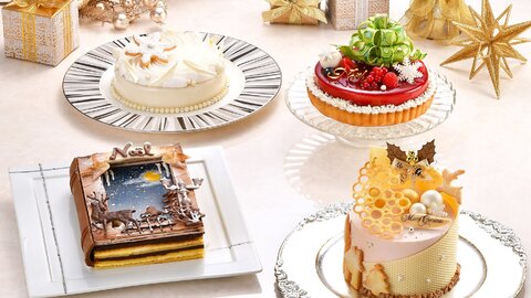 まるで芸術作品。ロイヤルパークホテルのコンテスト入賞「クリスマスケーキ」【10/1〜予約開始】