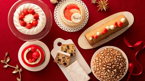 感謝を結ぶ赤いリボン。ザ・キャピトルホテル 東急が贈る15周年記念の「クリスマスケーキ」 感謝を結ぶ赤いリボン。ザ・キャピトルホテル 東急が贈る15周年記念の「クリスマスケーキ」