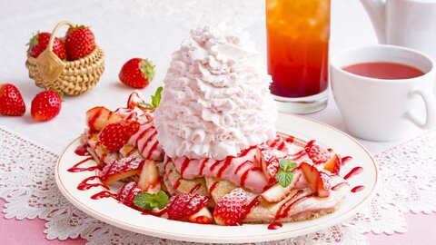 ハワイ発の人気店が春色に染まる。「Eggs ‘n Things」から期間限定いちごスイーツが登場 ハワイ発の人気店が春色に染まる。「Eggs ‘n Things」から期間限定いちごスイーツが登場
