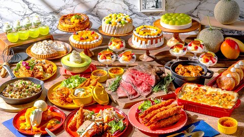 夢の時間はここに！「ズワイ蟹×完熟メロン×一流ホテル」の最強ビュッフェがヒルトン成田で開催