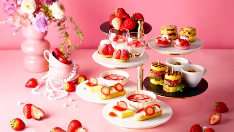 「映え」も「味」も妥協したくない！を叶える。表参道のあのお店が「ストロベリーアフタヌーンティー」開催中