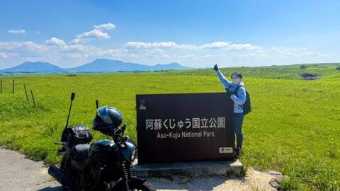 ライダー憧れの地・阿蘇~由布院。全員が言葉を失った「やまなみハイウェイ」絶景ルート ライダー憧れの地・阿蘇~由布院。全員が言葉を失った「やまなみハイウェイ」絶景ルート