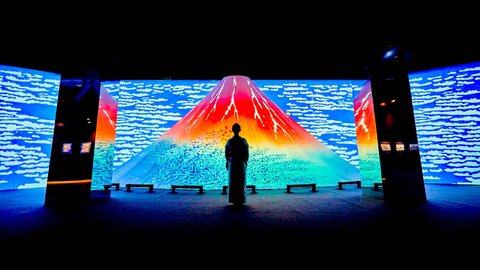 令和の浮世絵って動くの？！ねぶた祭とあわせて行きたい、夏の青森が送る浮世絵展